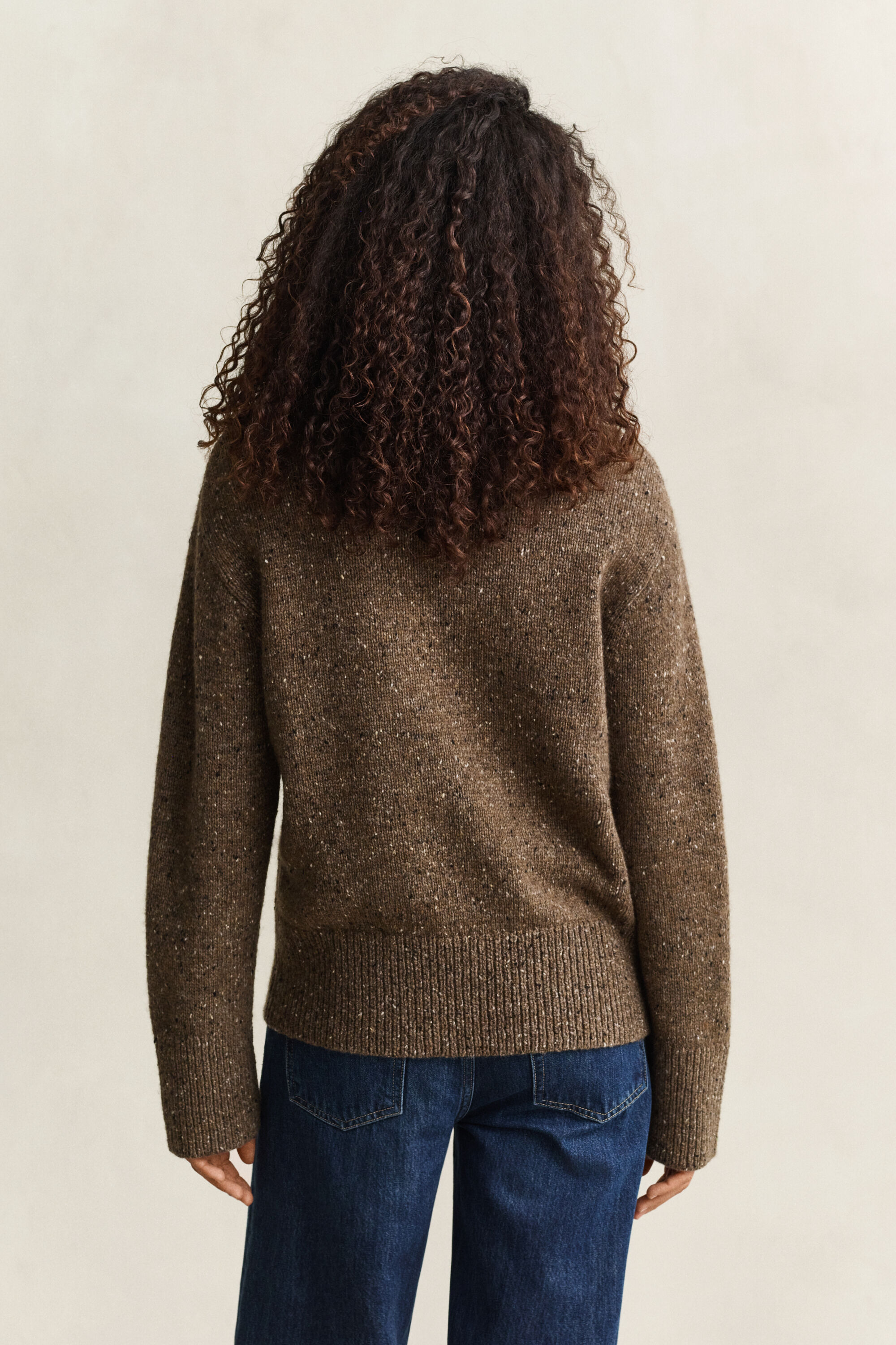 Wool Blend Nepps Sweater