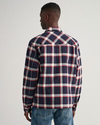 Flanell-Hemdjacke mit Karomuster