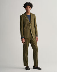 Baumwoll Leinen Anzugblazer