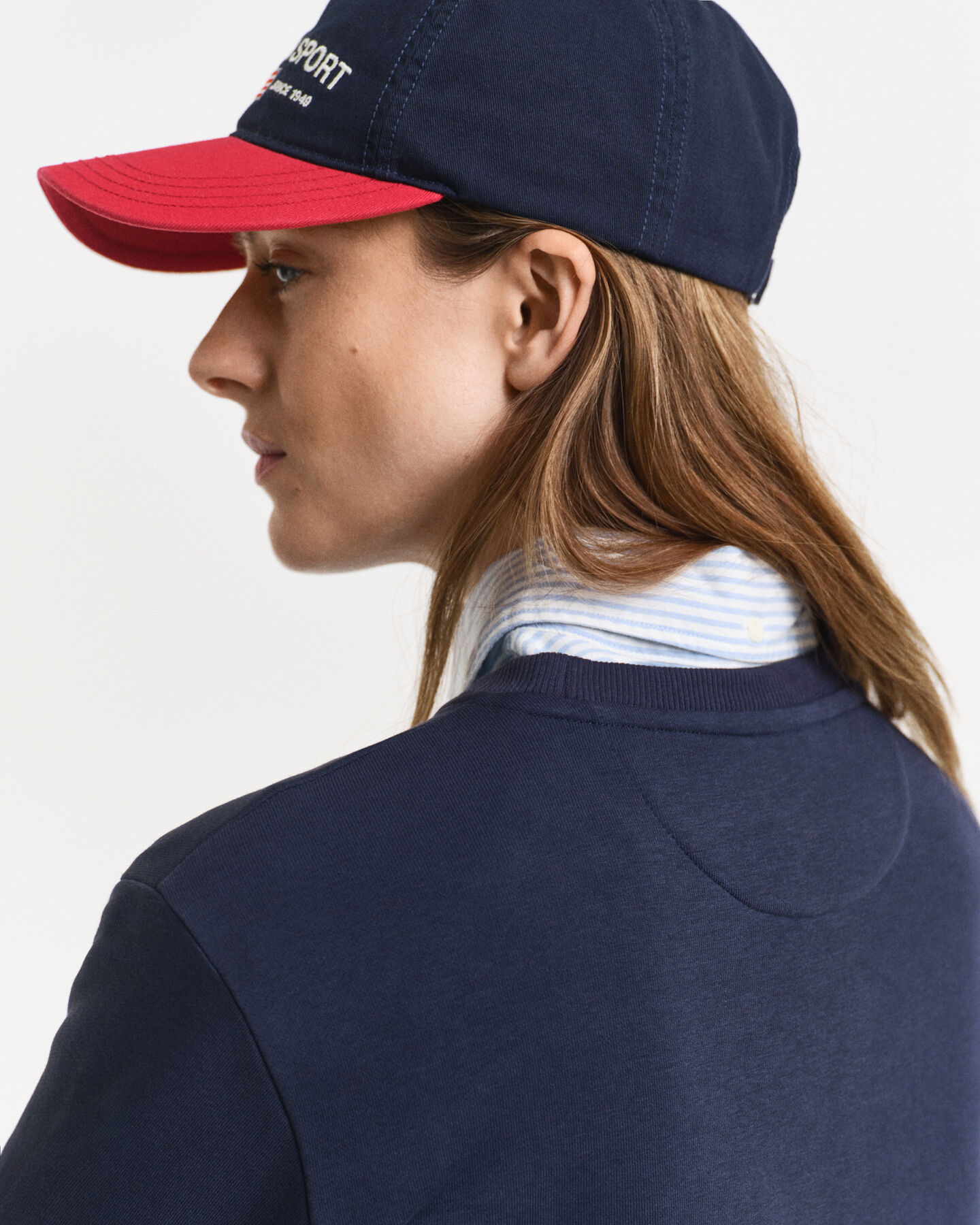 Shield Sweatkleid mit Rundhalsausschnitt