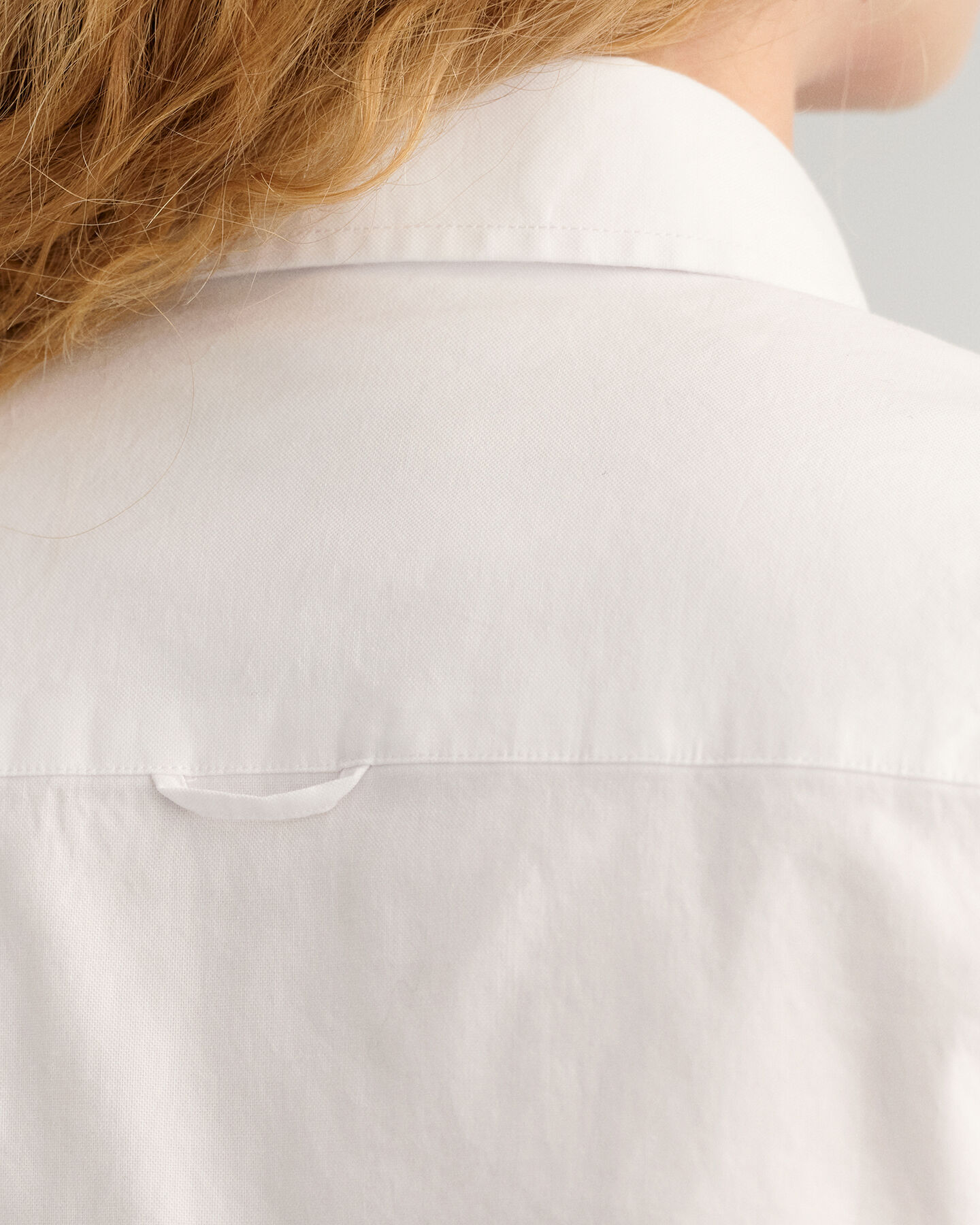 Stretch Oxford-Bluse