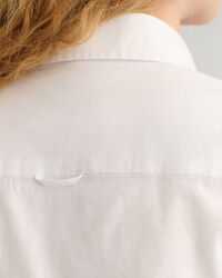 Stretch Oxford-Bluse