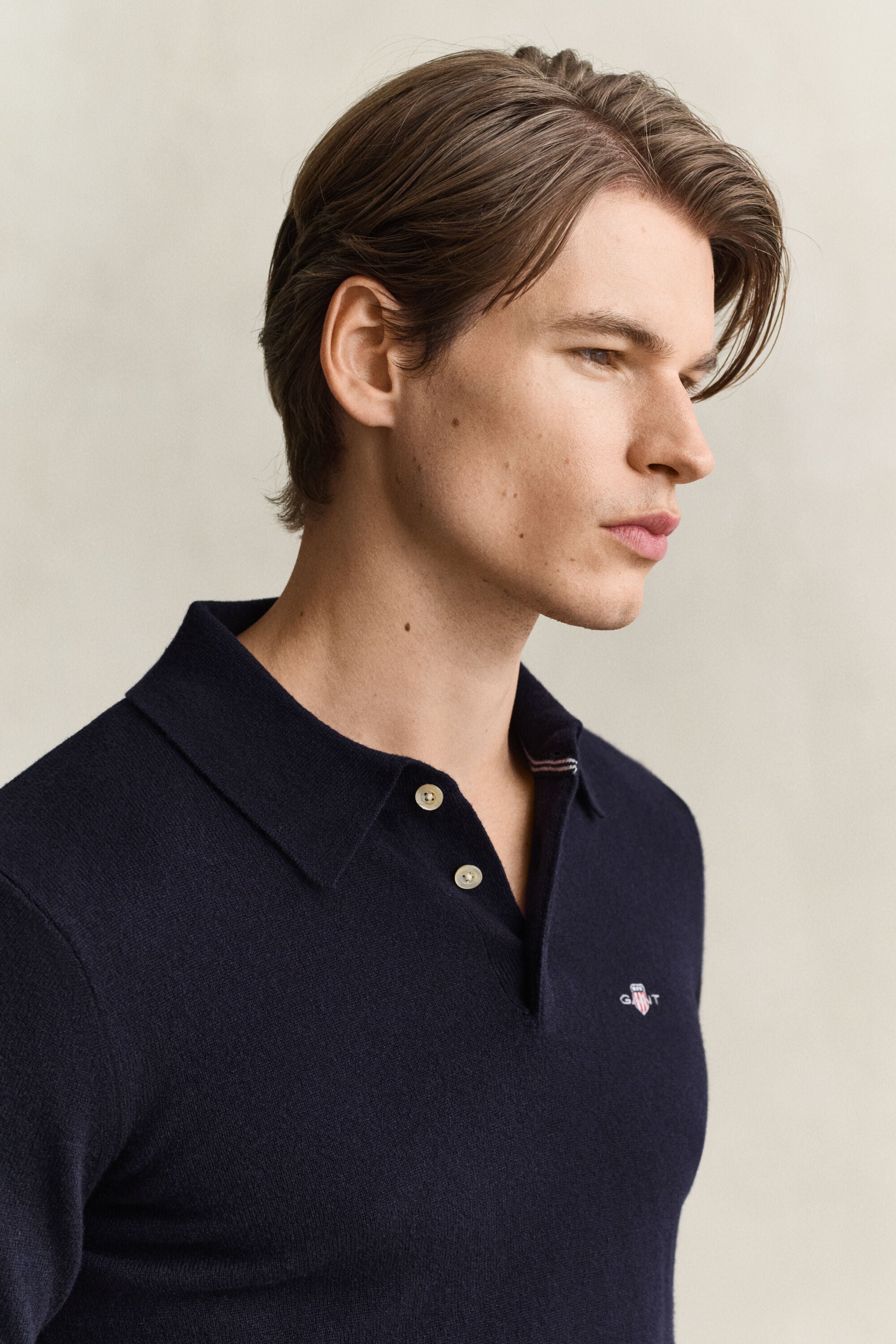 Superfine Lambswool Polopullover