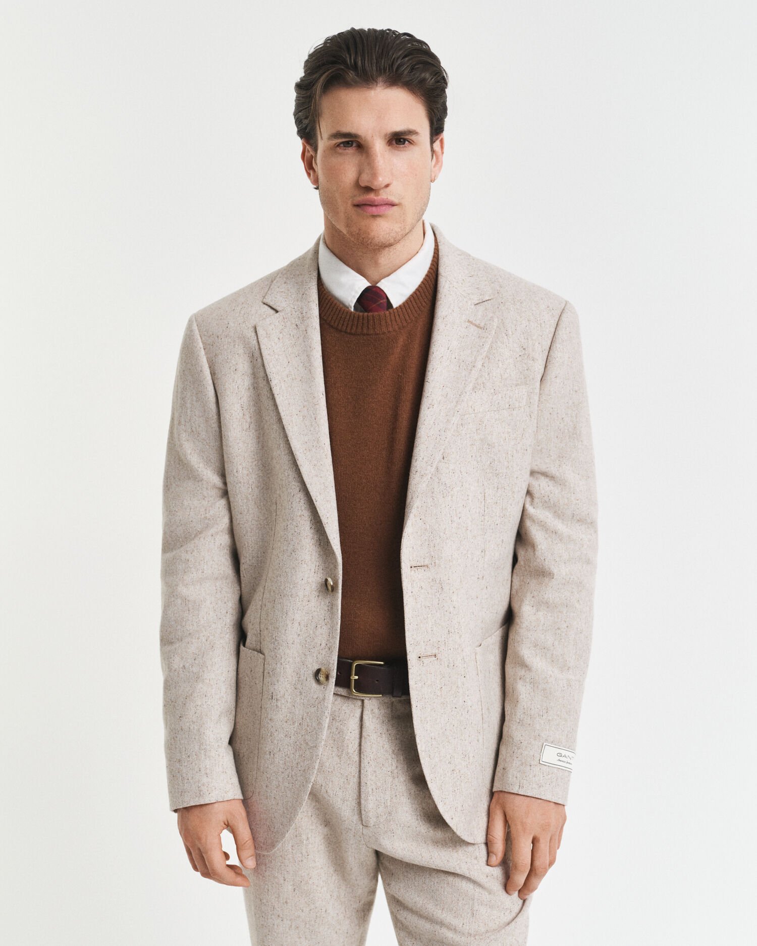 Giacca da abito in Donegal slim fit