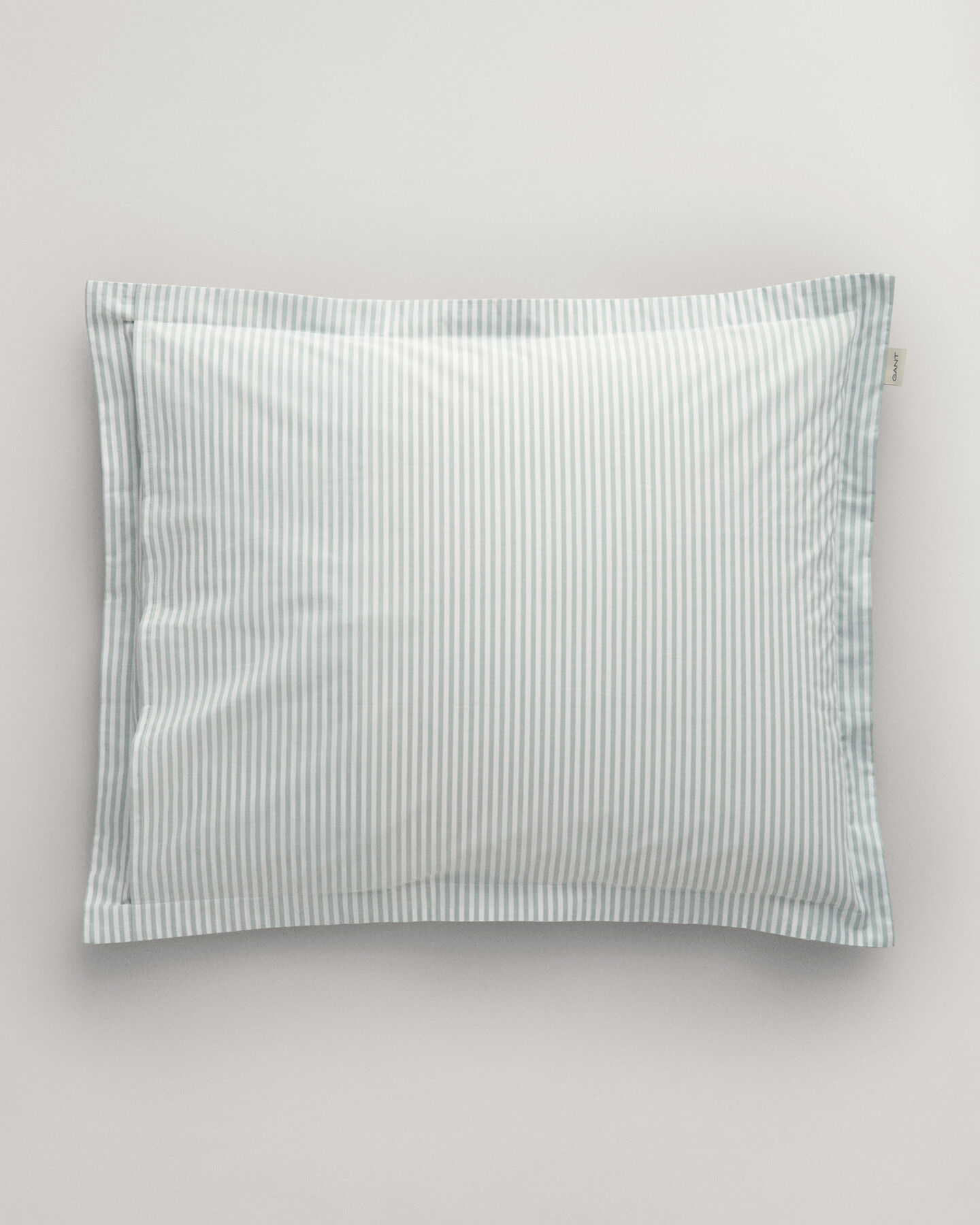 Perkal-Kopfkissenbezug mit Streifen