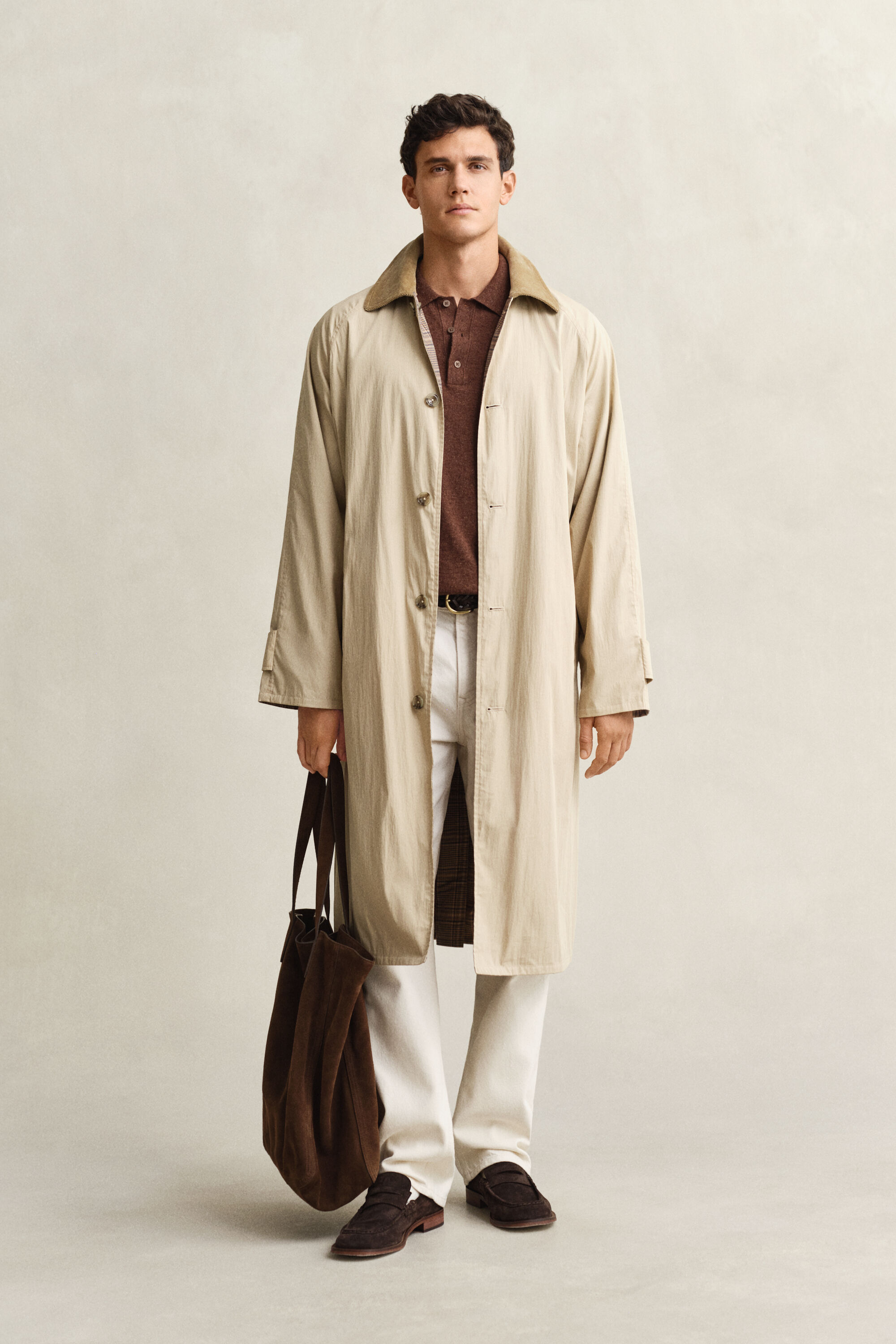 Polopullover aus Baumwollmix-Flammgarn