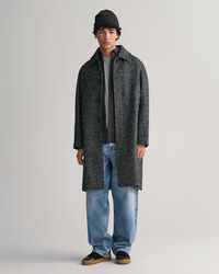 Regular Fit Melange Flanellhemd