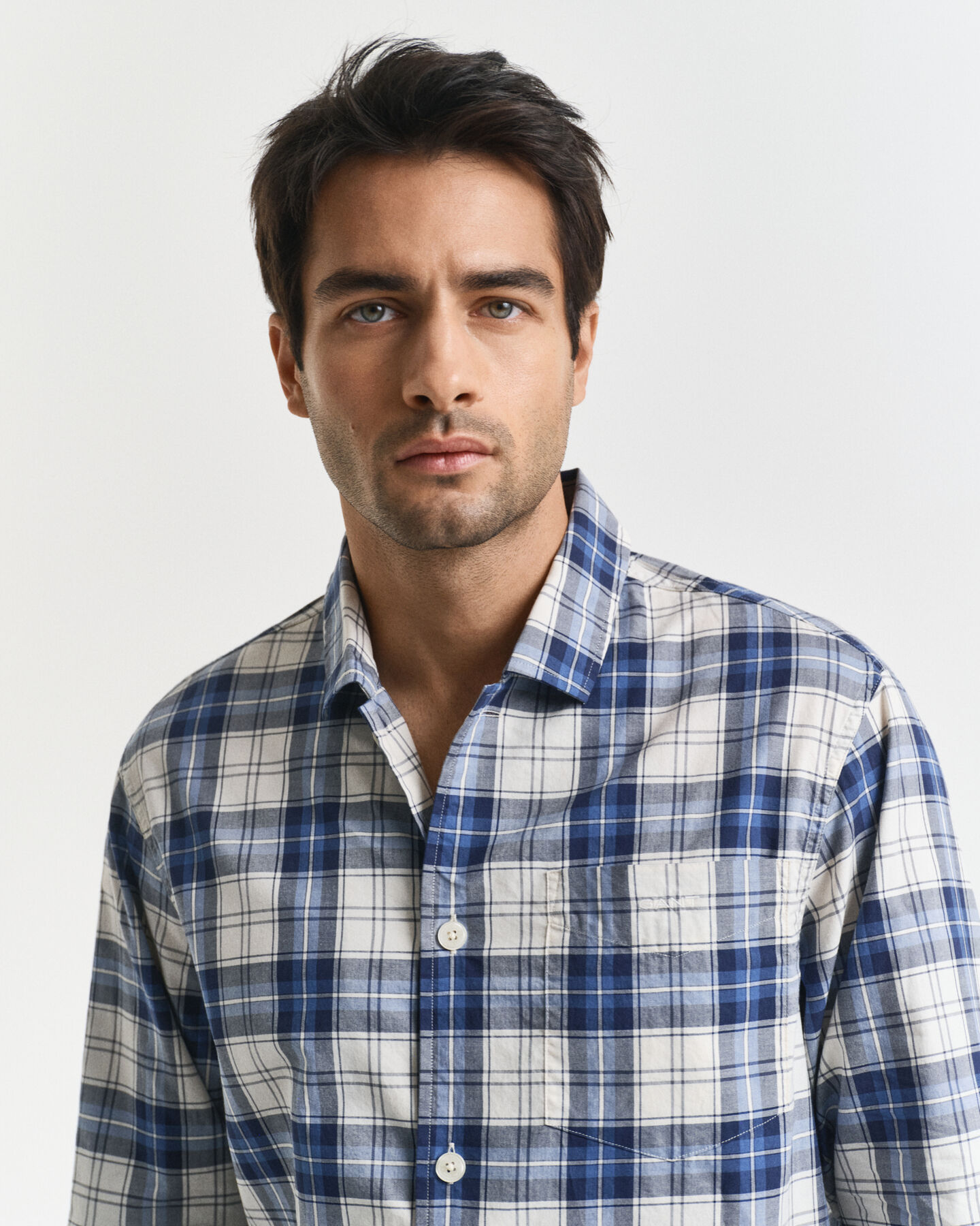 Pyjama mit Karomuster