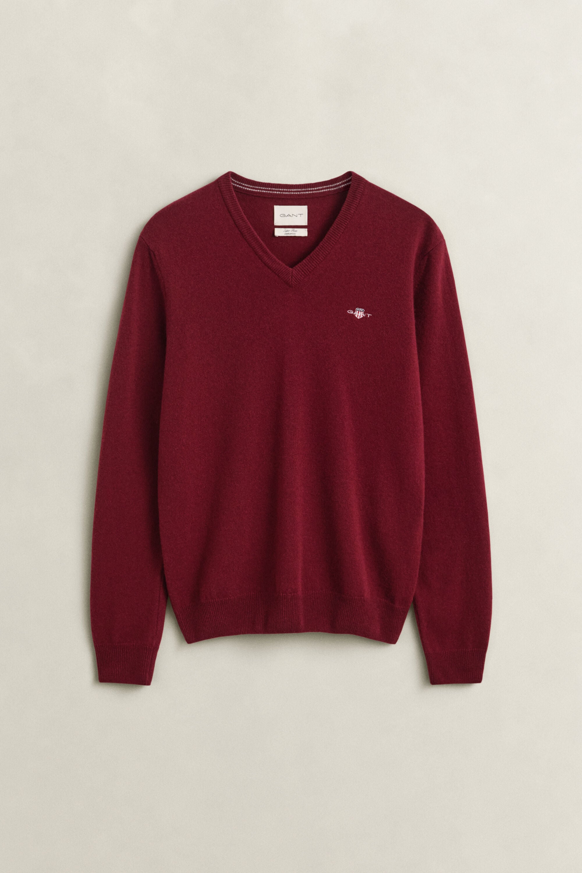 V-Neck Pullover aus Lambswool