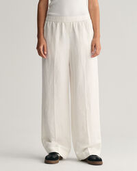 Relaxed Fit Leinenmix Pull-On Hose