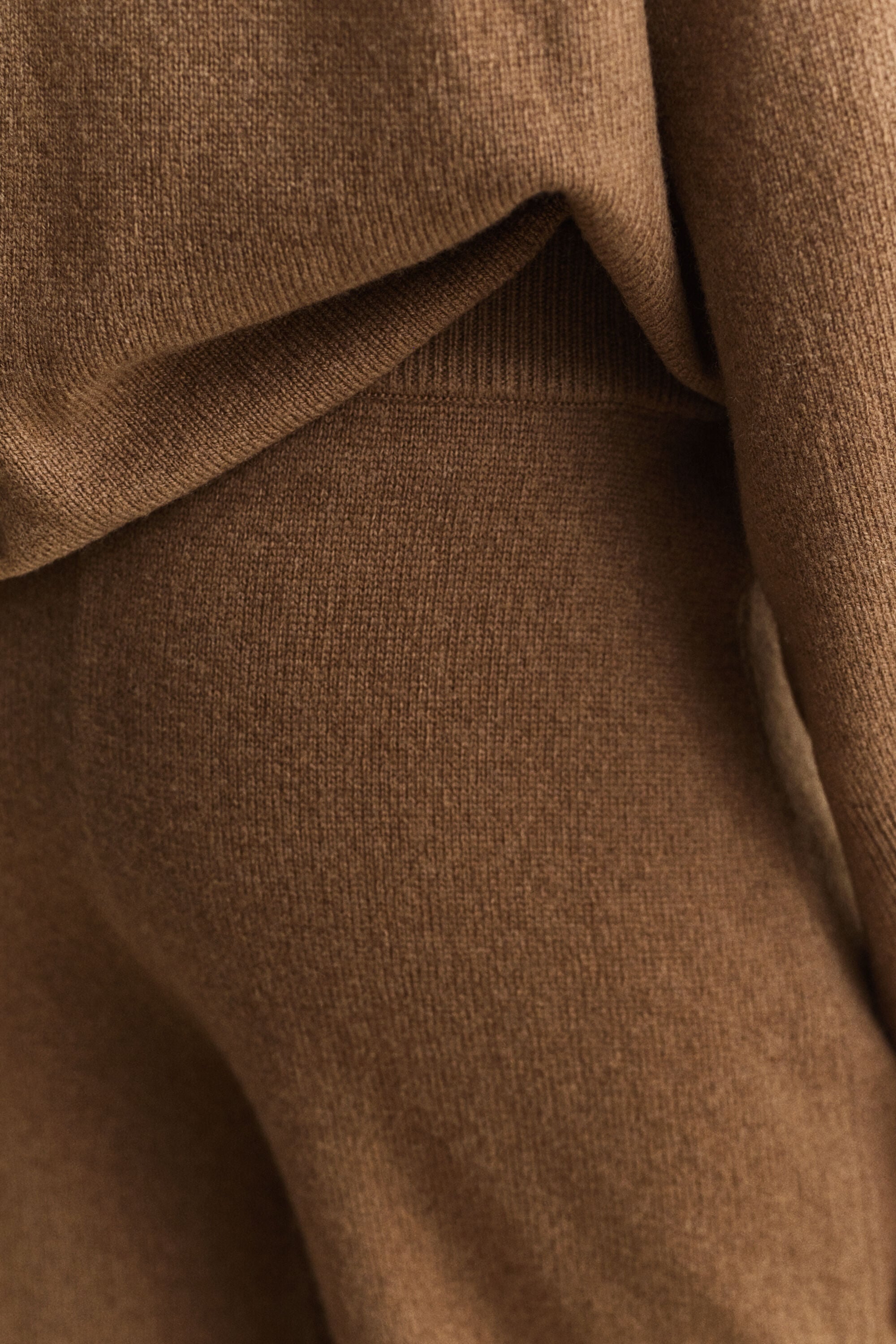 Wool Cashmere Blend Pants