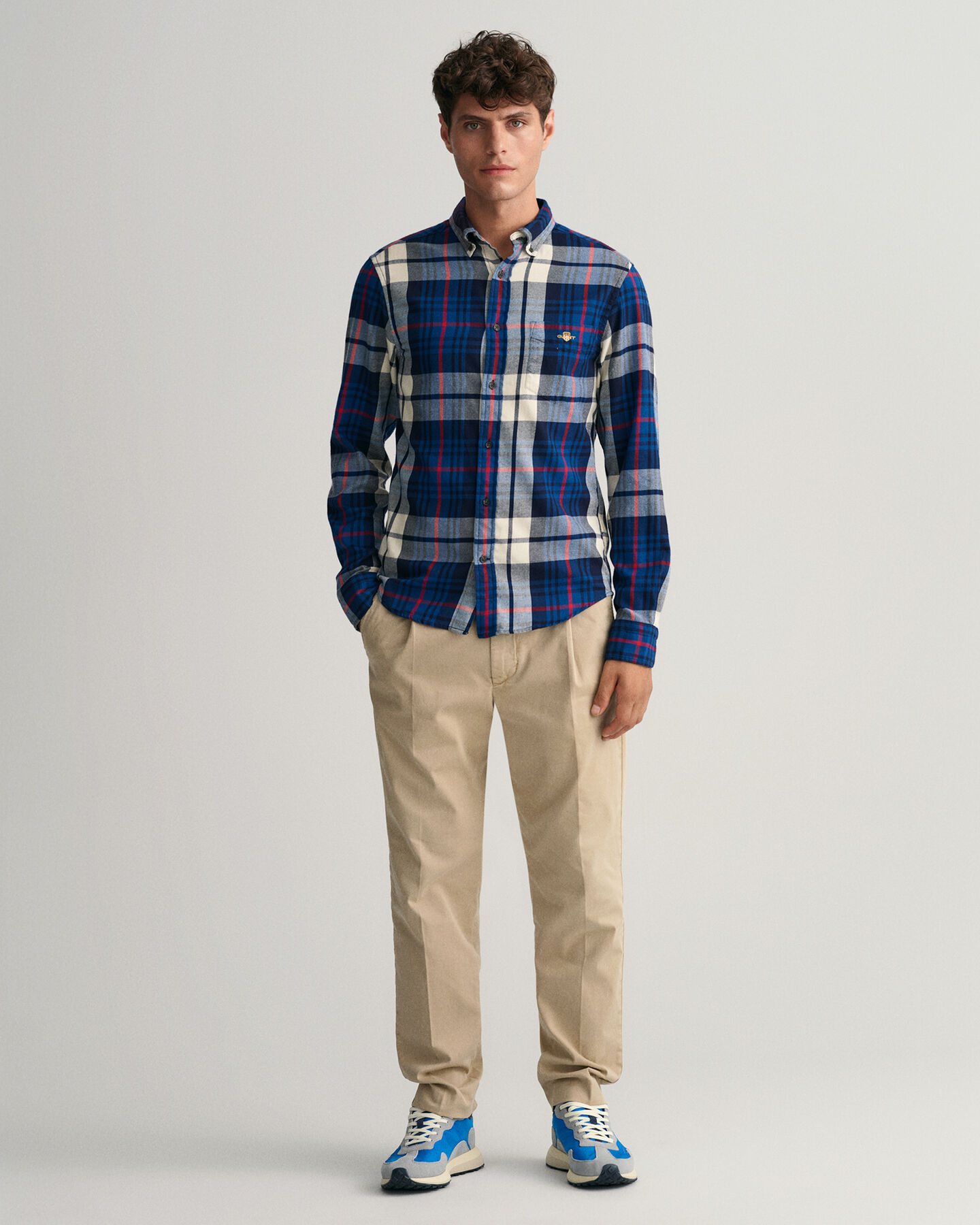 Regular Fit Tartan Flanellhemd