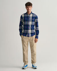 Regular Fit Tartan Flanellhemd