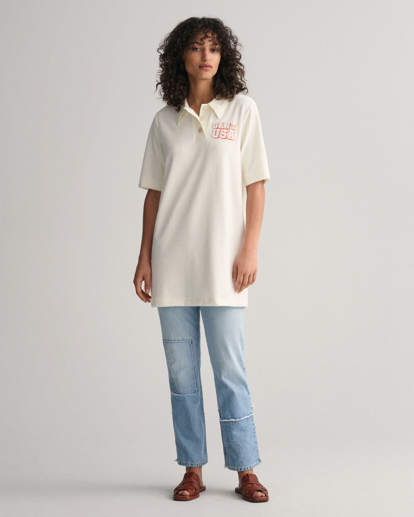 Terry Cloth Polokleid