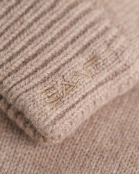 Strick Handschuhe aus Wolle