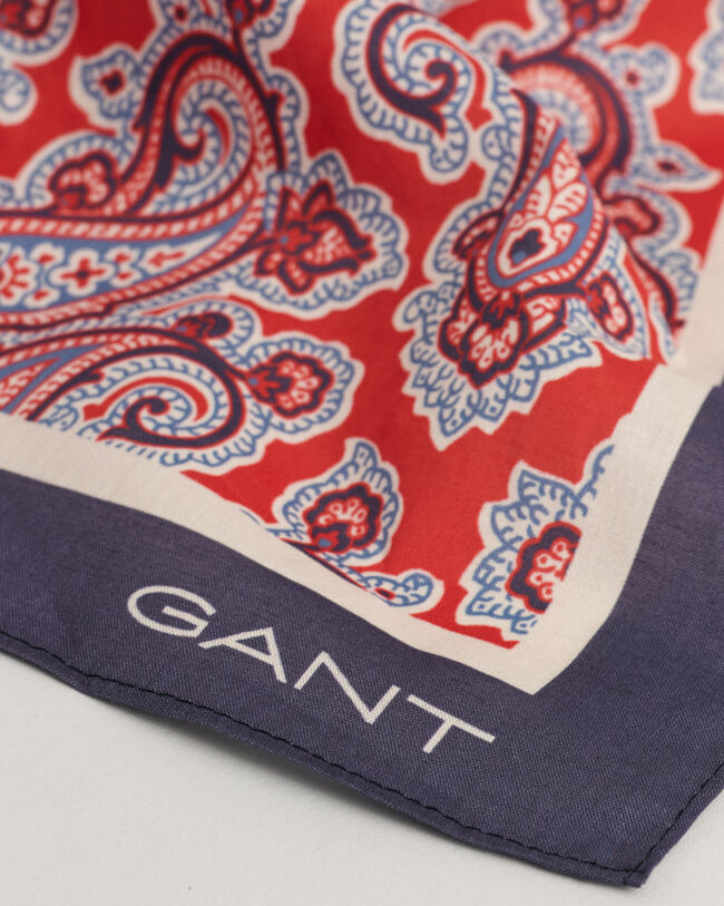 Baumwoll Halstuch mit Paisley-Muster