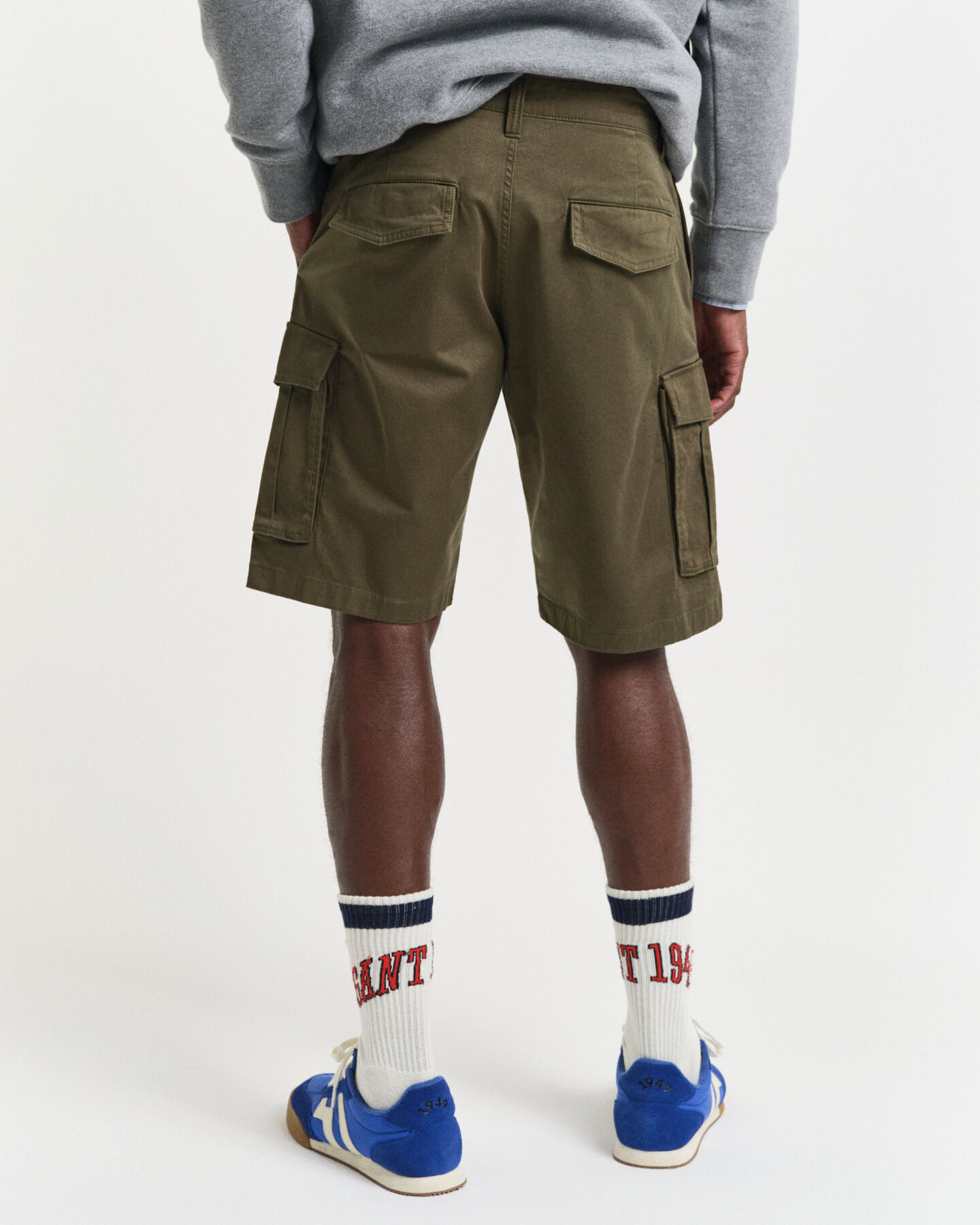 Relaxed Fit Cargoshorts aus Twill