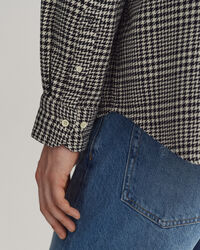 Oversized Houndstooth Baumwollhemd