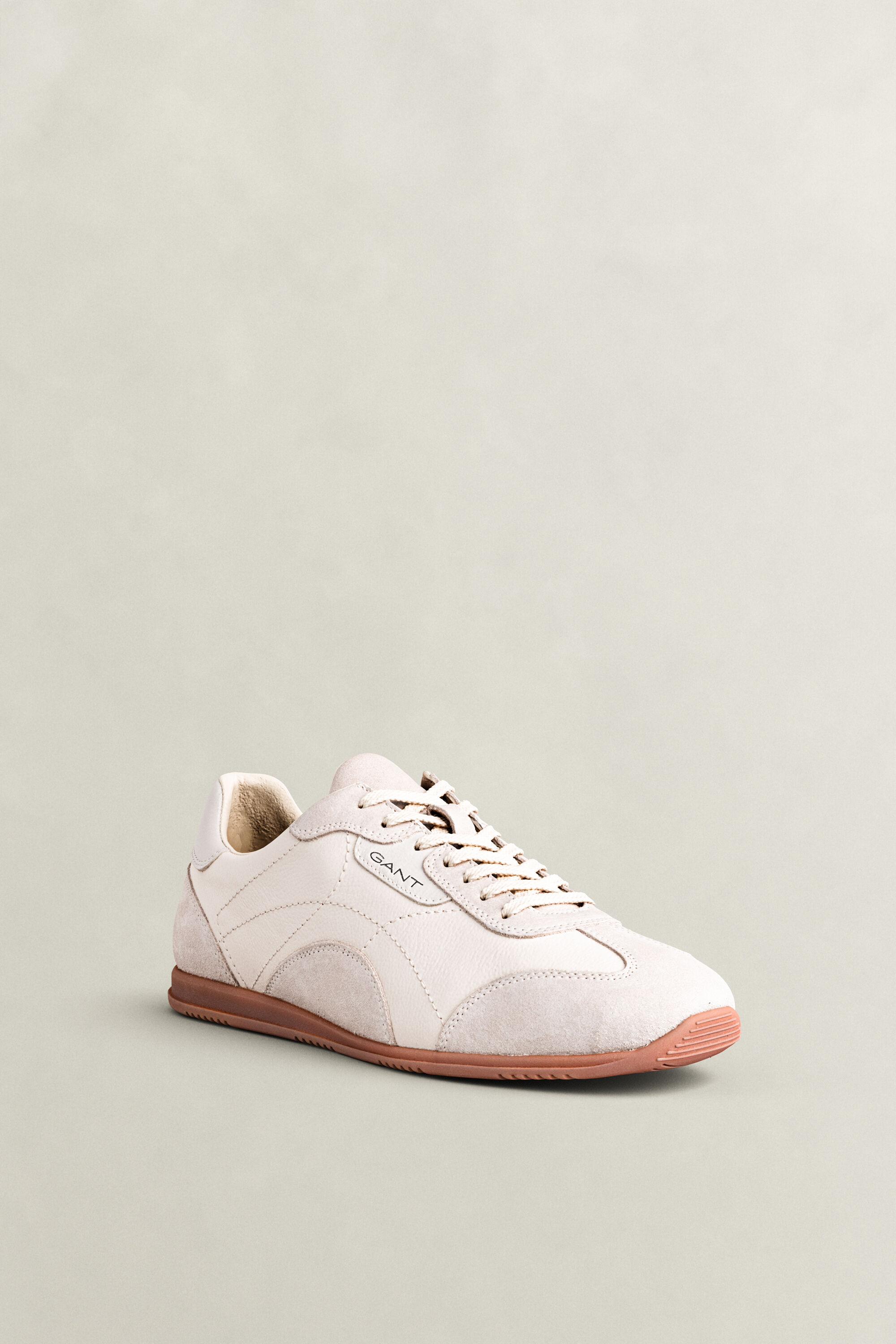 Baskets en cuir et daim Spearclub