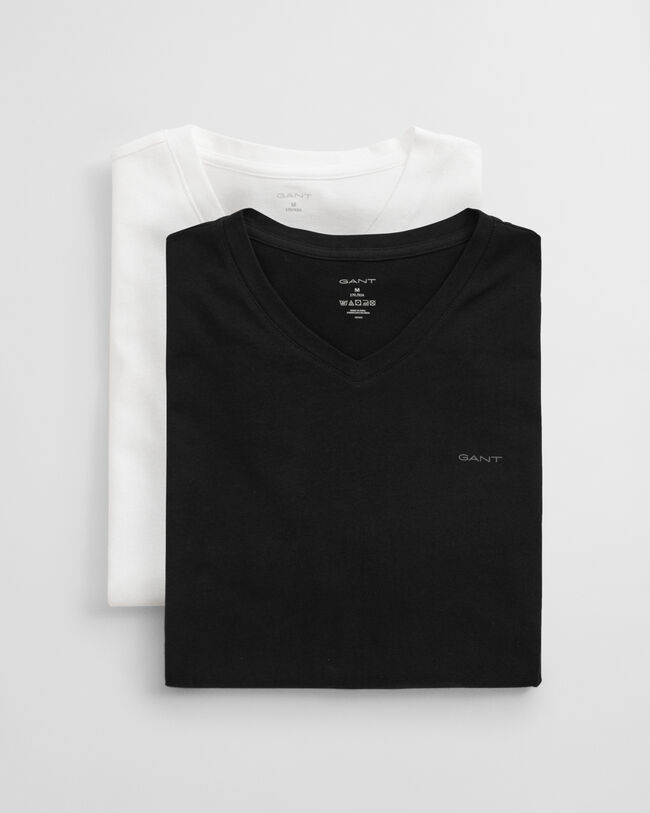 2er-Pack V-Neck T-Shirts