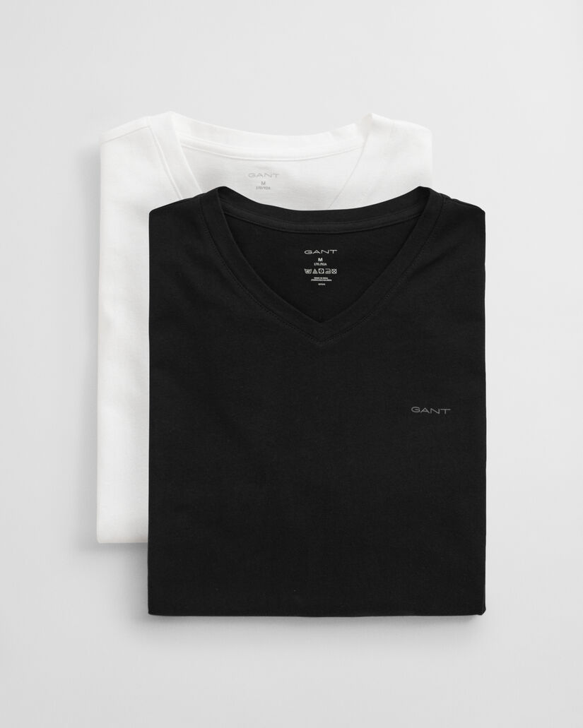 2er-Pack V-Neck T-Shirts