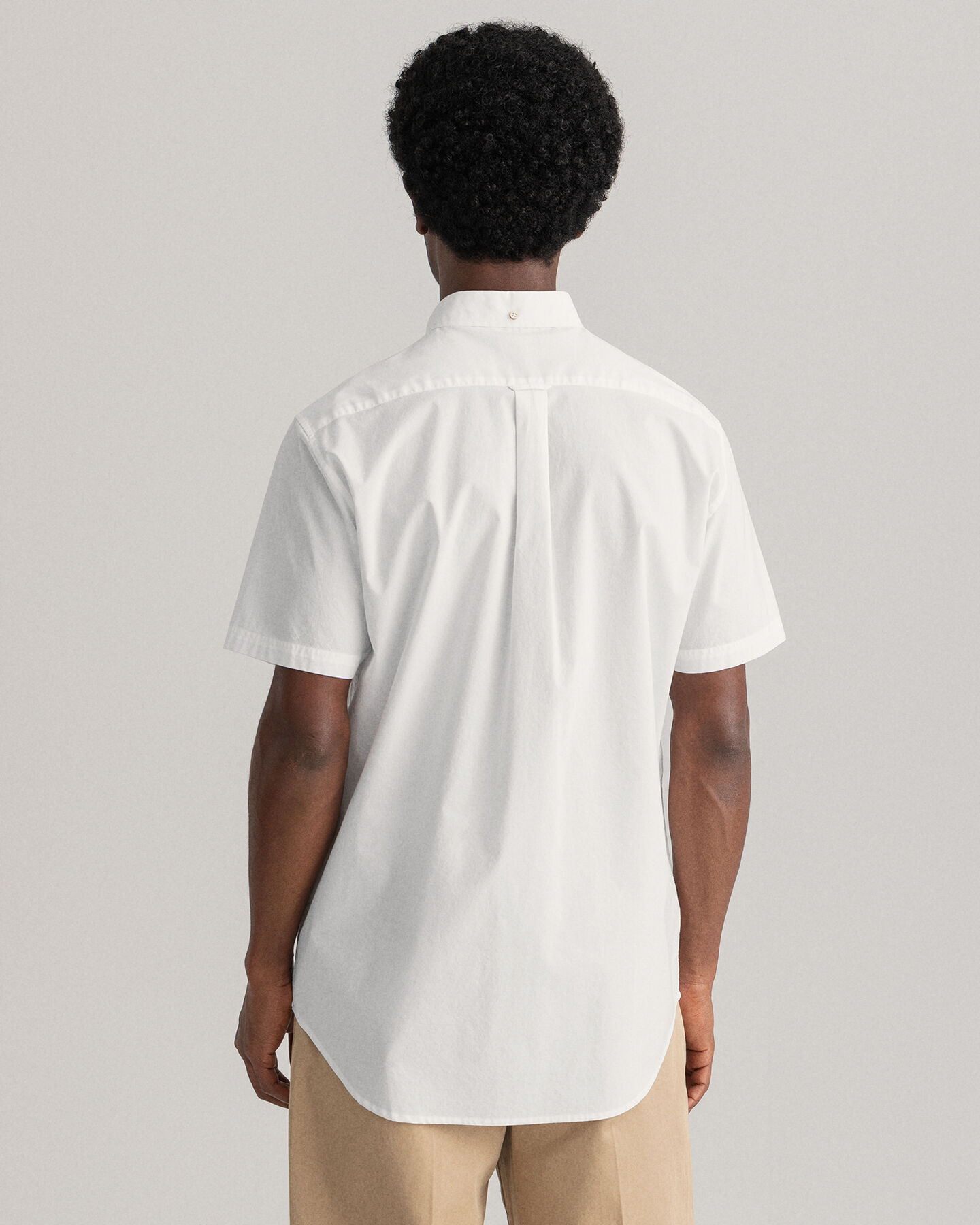 Regular Fit Broadcloth Kurzarmhemd