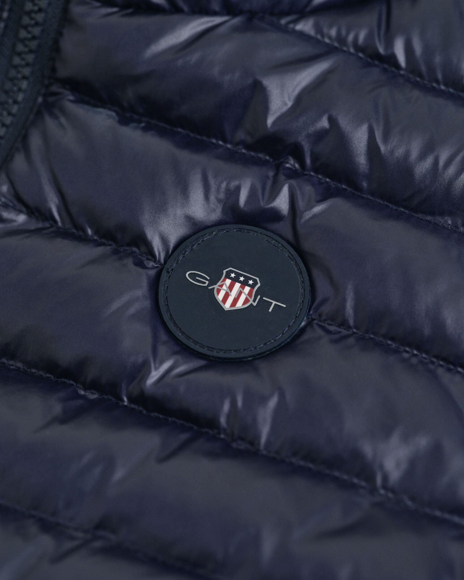 Doudoune sans manches brillante légère rembourrée de duvet Enfant