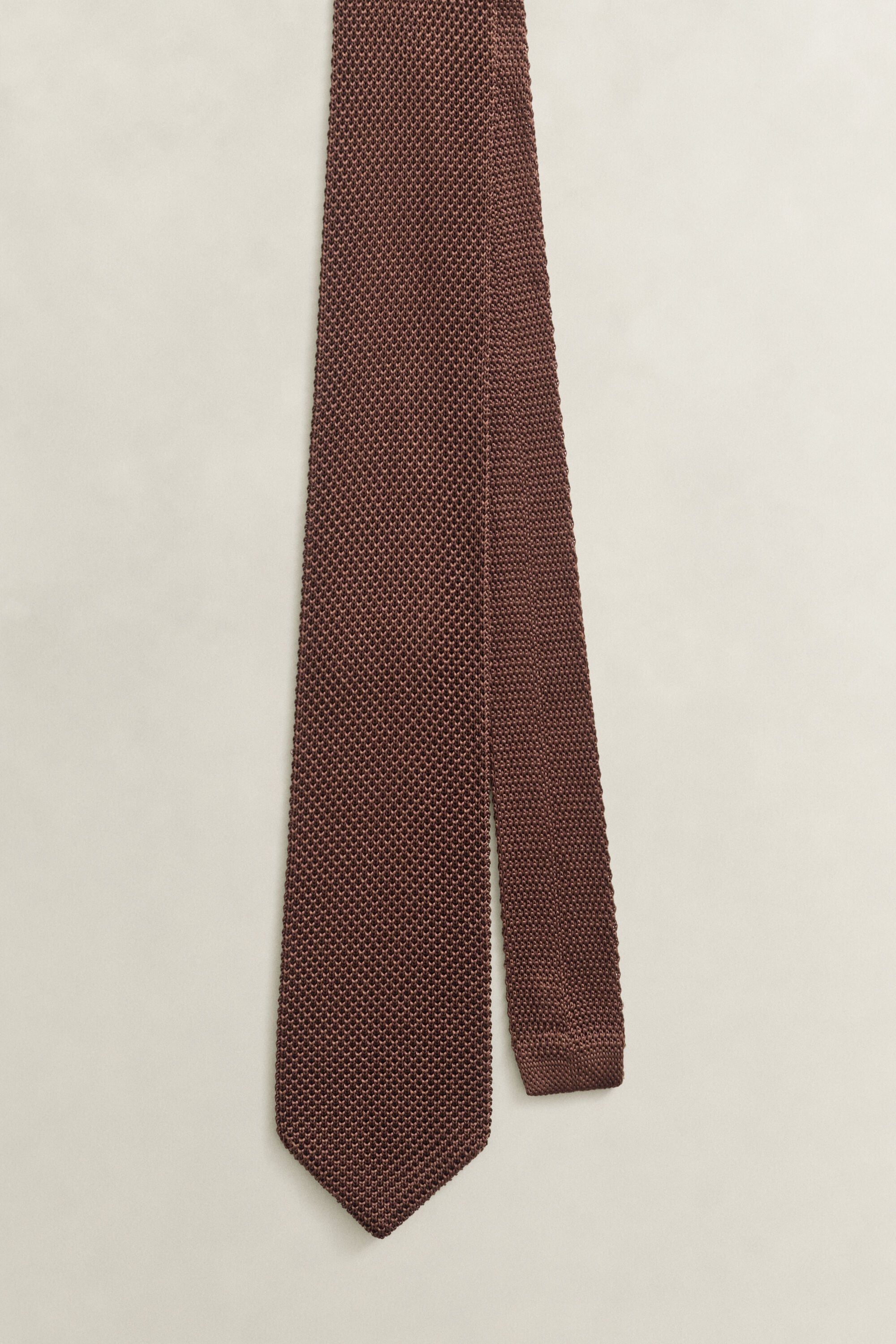 Strickkrawatte aus Seide