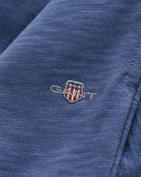 Teens Shield Shorts aus Baumwoll-Flammgarn