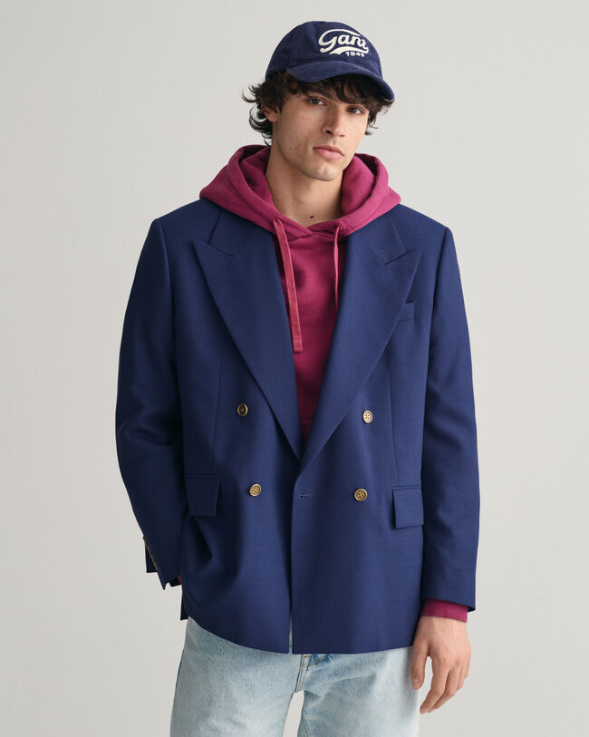 Oversized zweireihiger Club Blazer