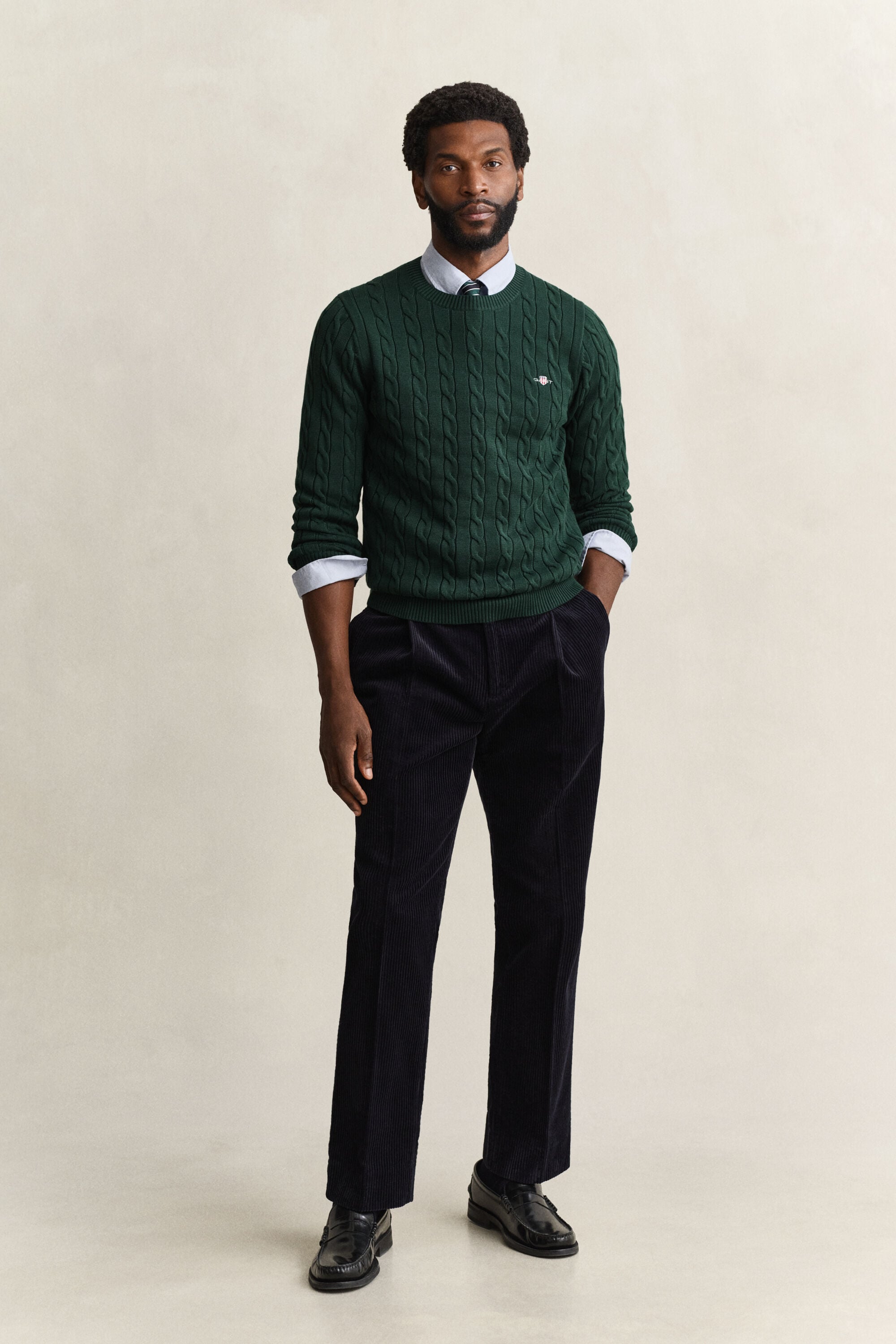 Classic Zopfstrickpullover