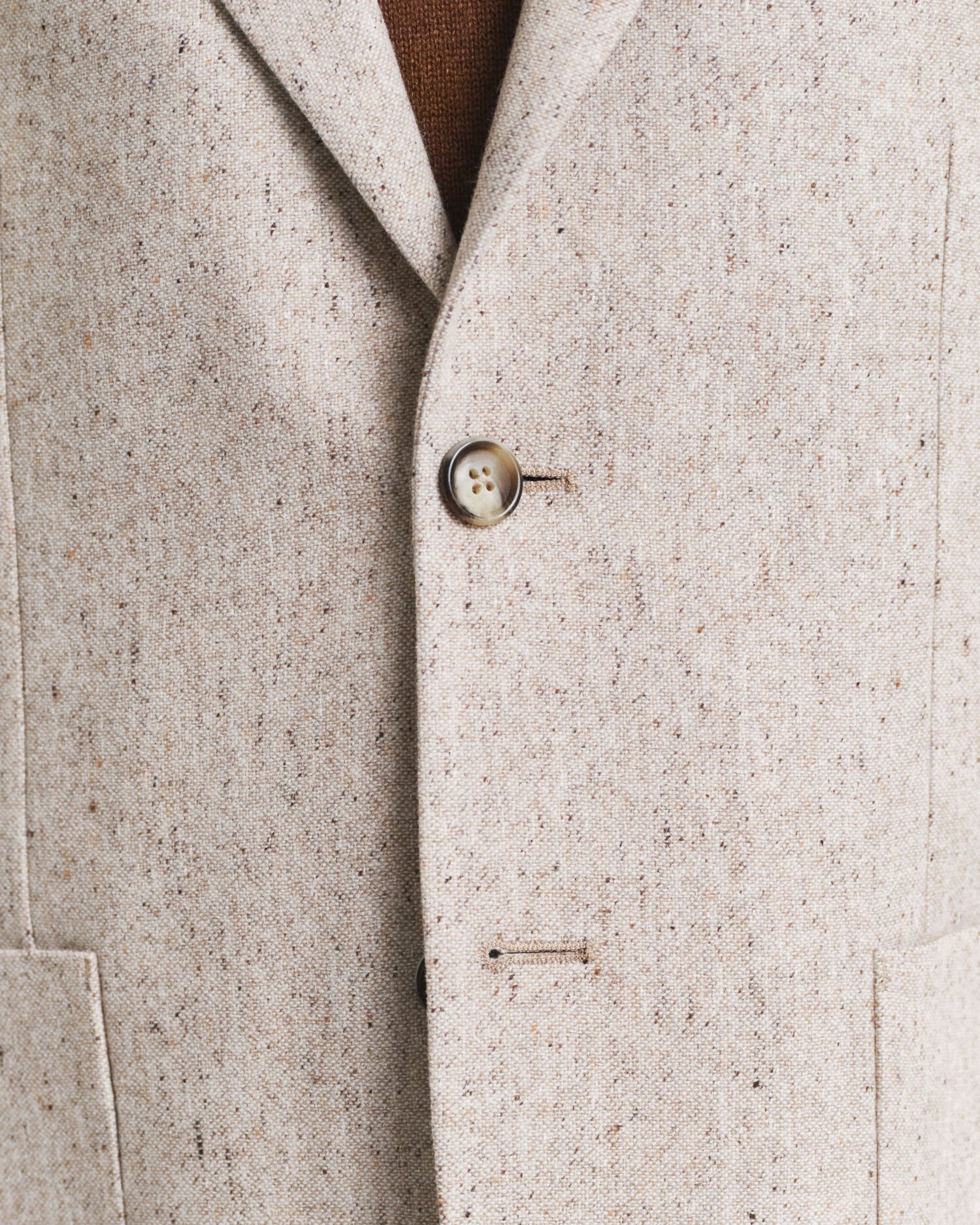 Giacca da abito in Donegal slim fit