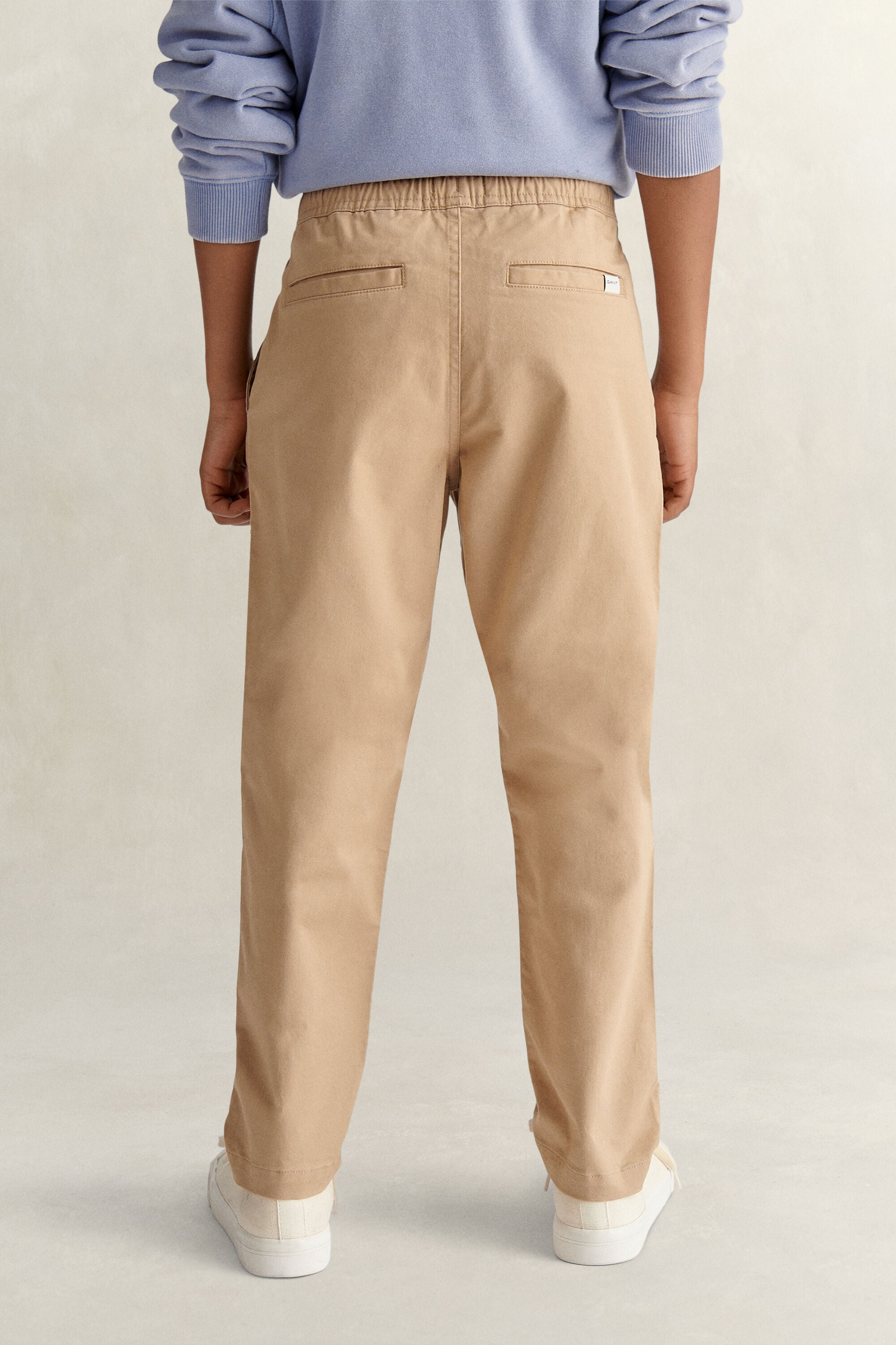 Teen Boys Chinohose mit Kordelzug