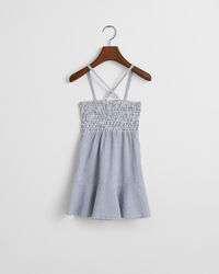 Girls Seersucker Kleid mit Streifen