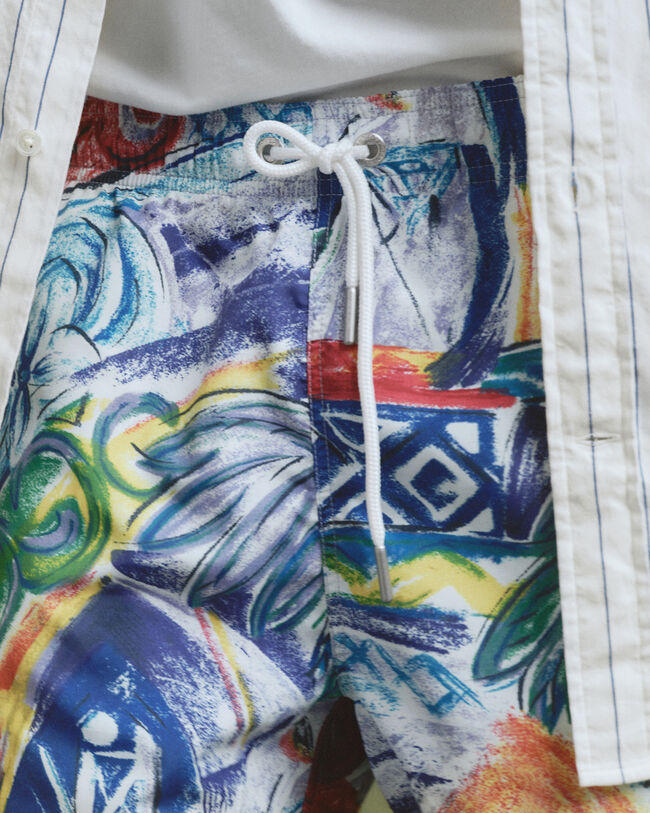 Printed Swim Shorts