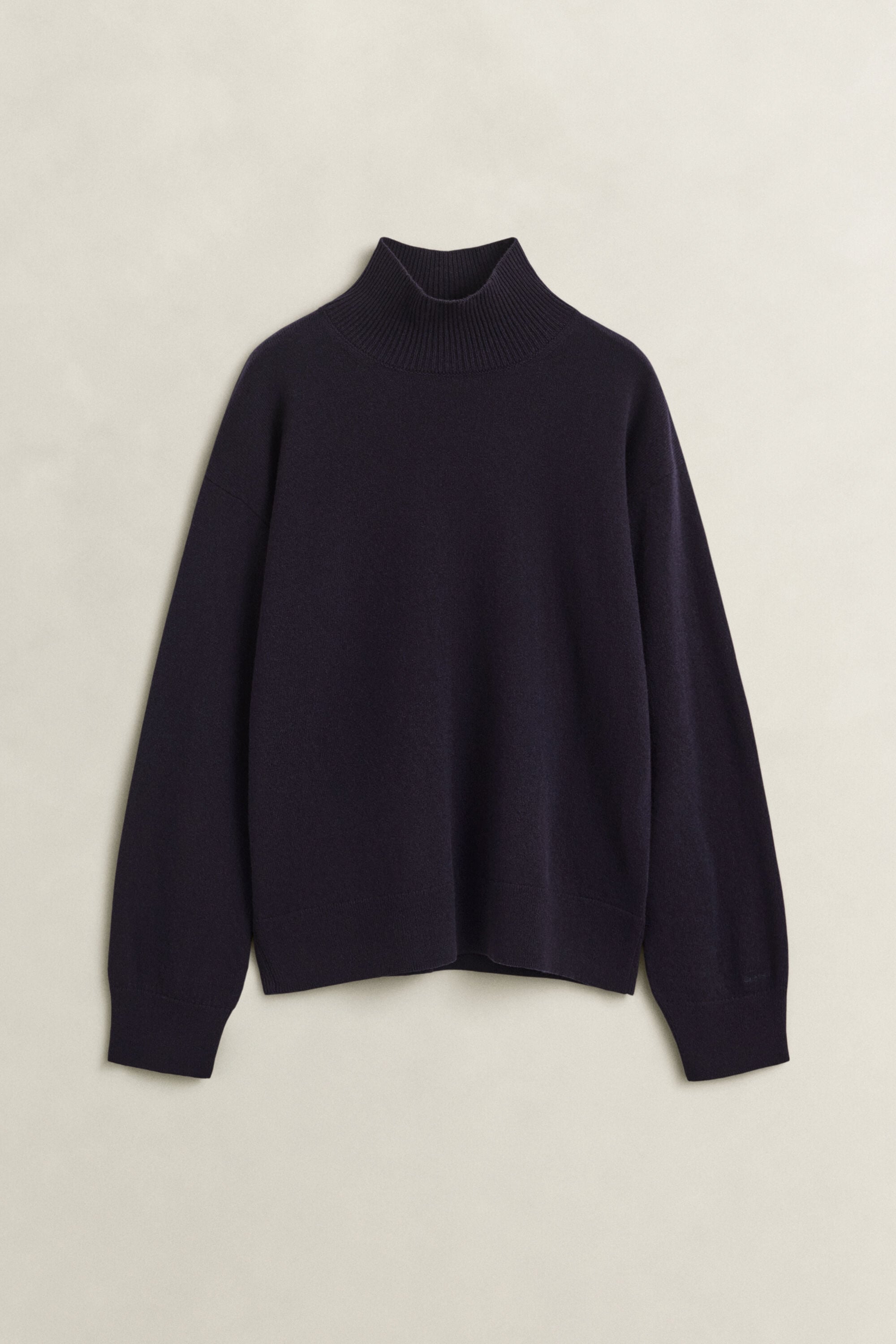 Stehkragenpullover aus feiner Lambswool