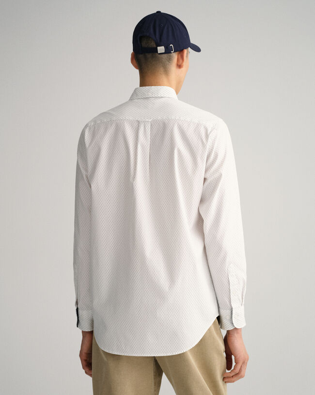 Regular Fit Oxford-Hemd mit P&uuml;nktchenmuster