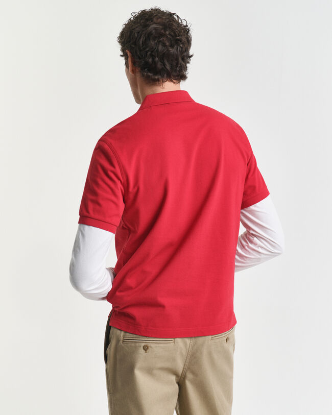 Regular Fit Shield Piqué Poloshirt