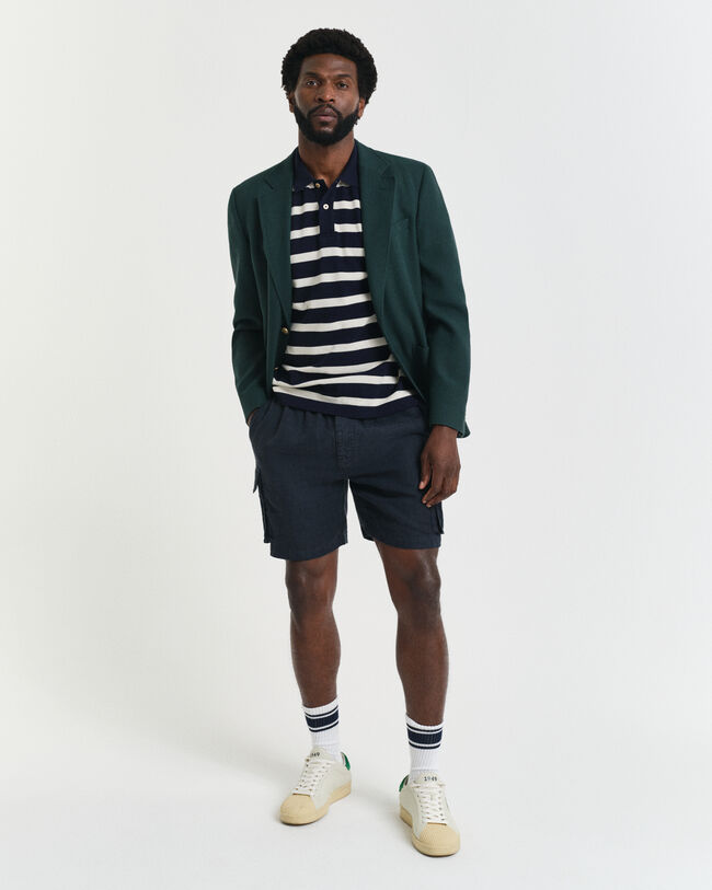 Poloshirt mit Streifen