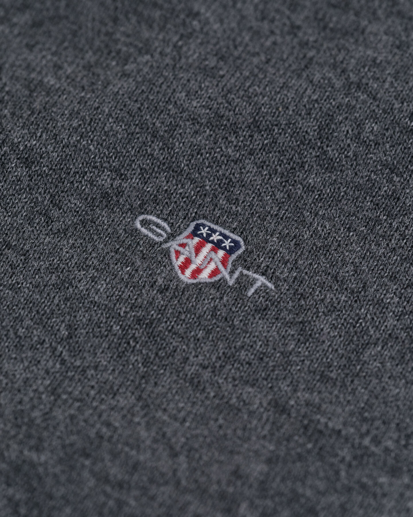 Rollkragenpullover aus Wolle und Baumwolle