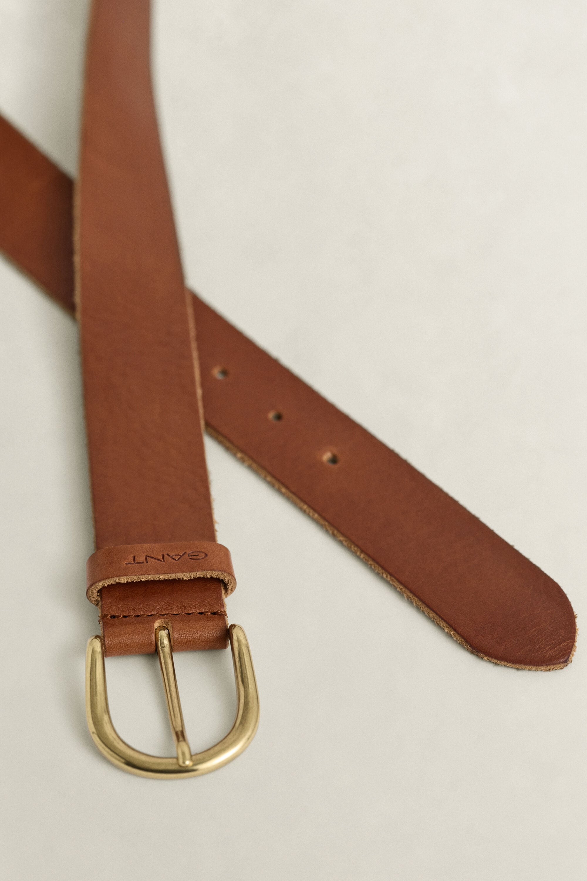 Tumbled Leather Belt