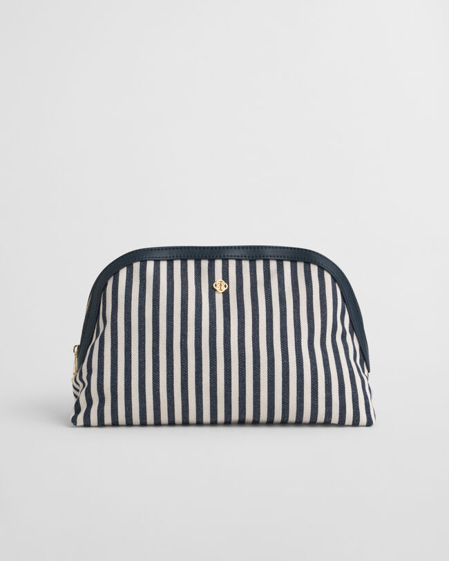 Toiletry Bag mit Hickory-Streifen