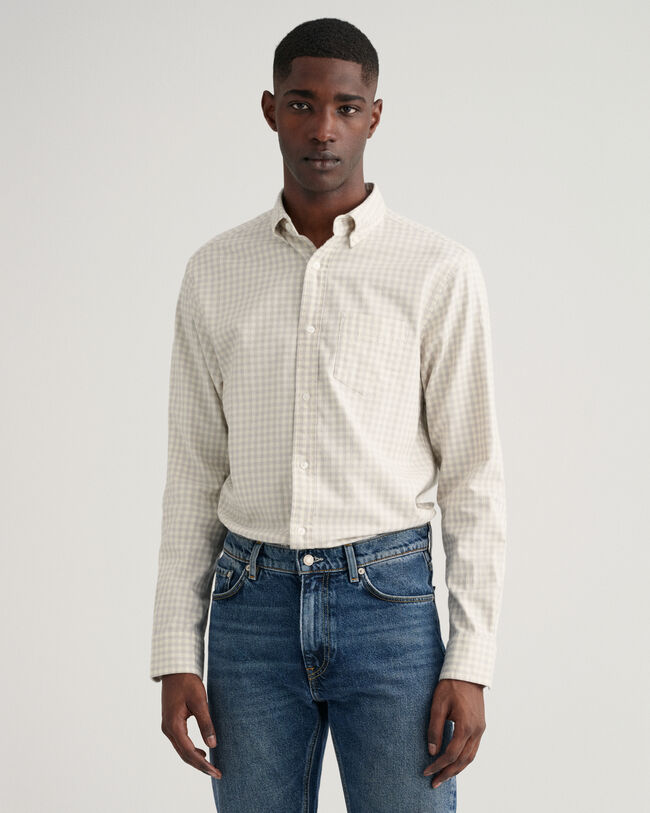 Regular Fit Jasp&eacute; Gingham Hemd