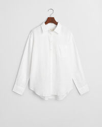 Relaxed Fit Leinen Bluse