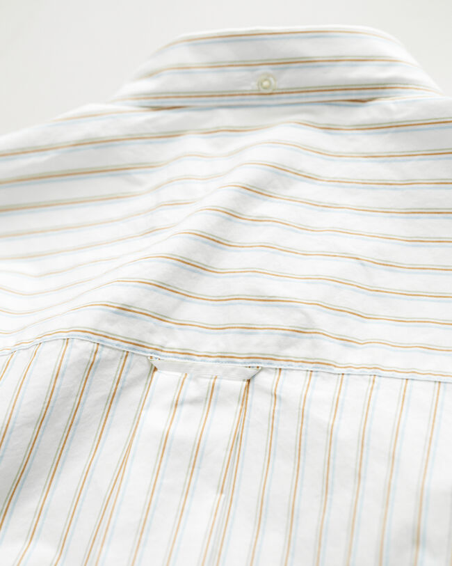 Relaxed Fit Heritage Popelin Kurzarmhemd mit Streifen