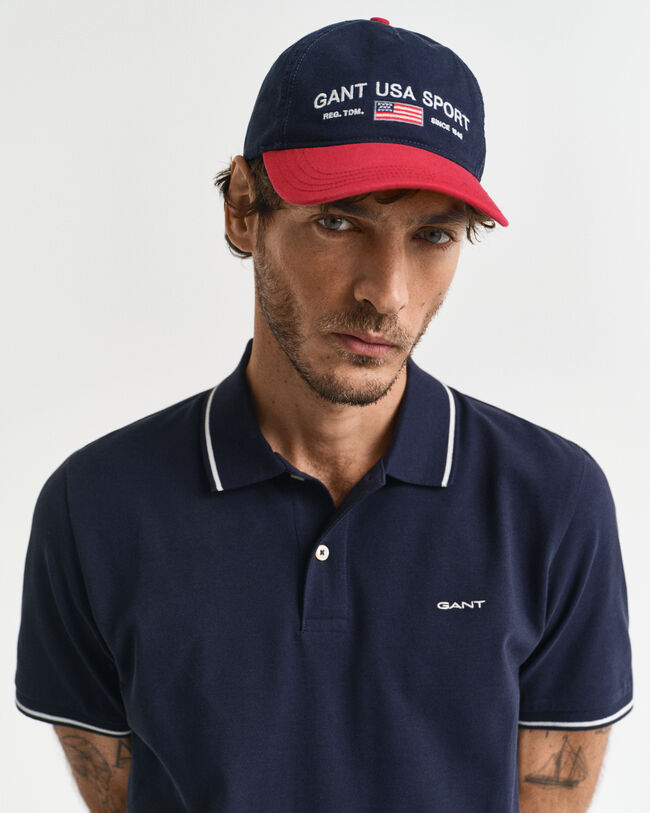 Tipped Piqué Poloshirt