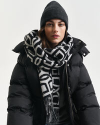 G Patterned Wollschal