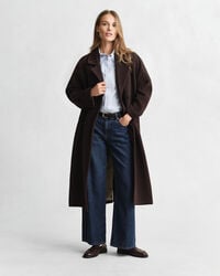 Slim Fit Oxford-Bluse mit Stretch