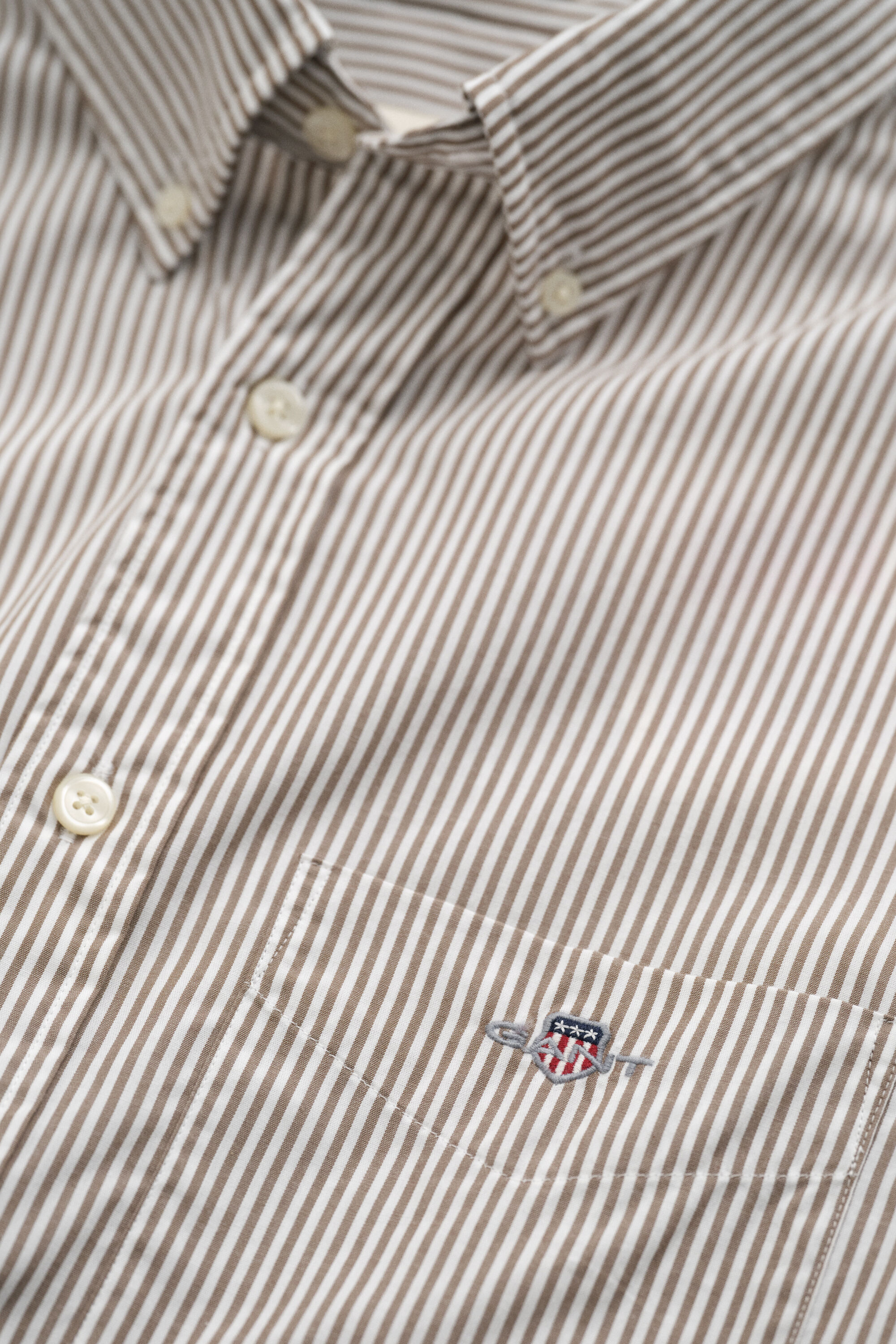 Banker Stripe Classic Poplin Shirt