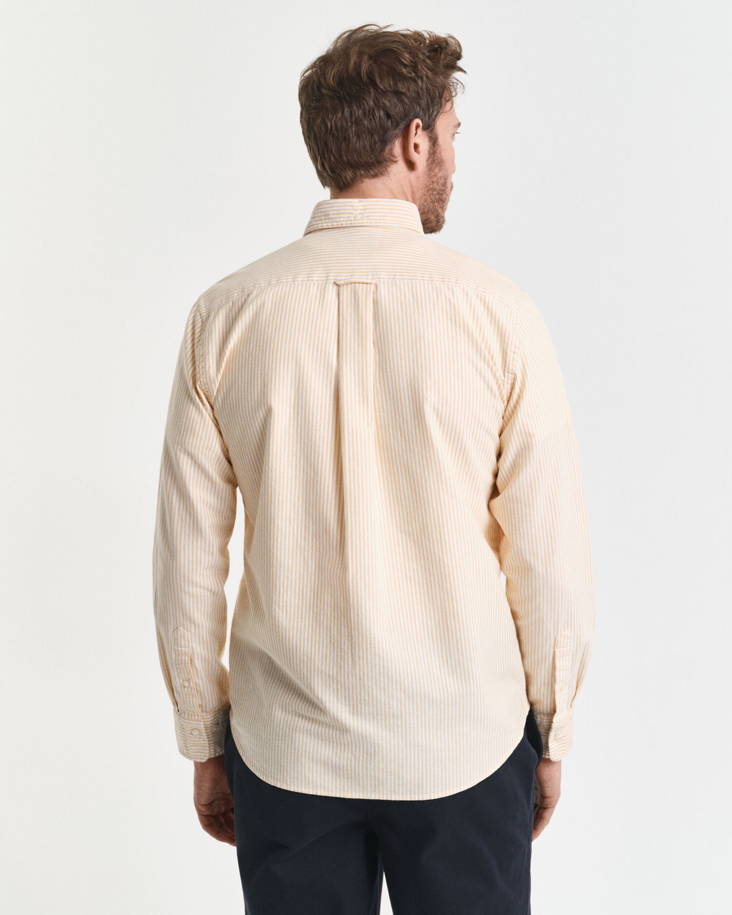 Camicia Oxford classica a righe Banker